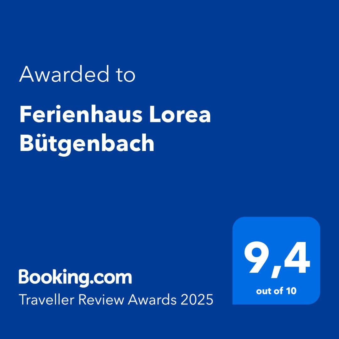Buetgenbach Ferienhaus Lorea Eksteriør bilde